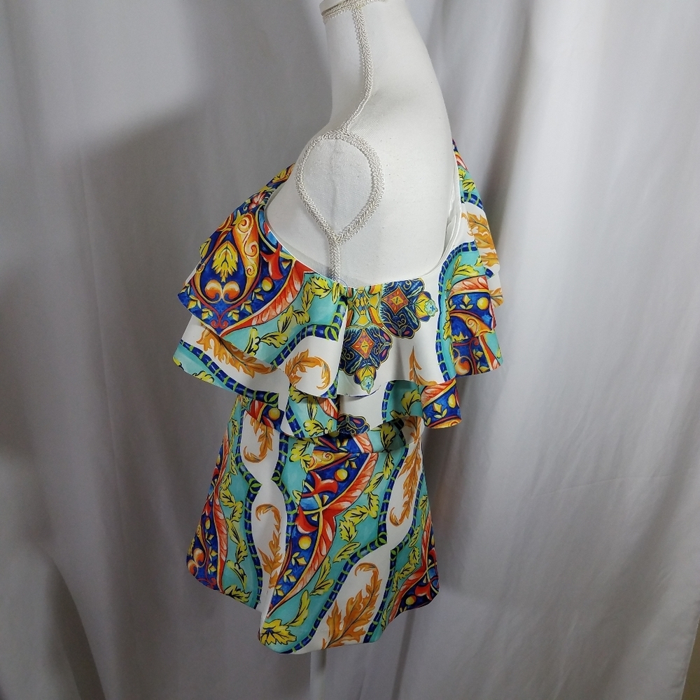 Alexia Admore Peplum One shoulder Top M NWOT - Picture 13 of 13